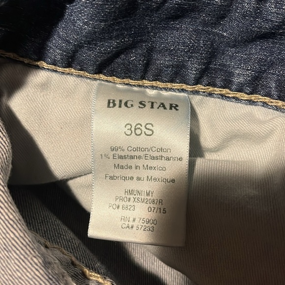 Men Big Star Jeans-36s - Picture 7 of 10